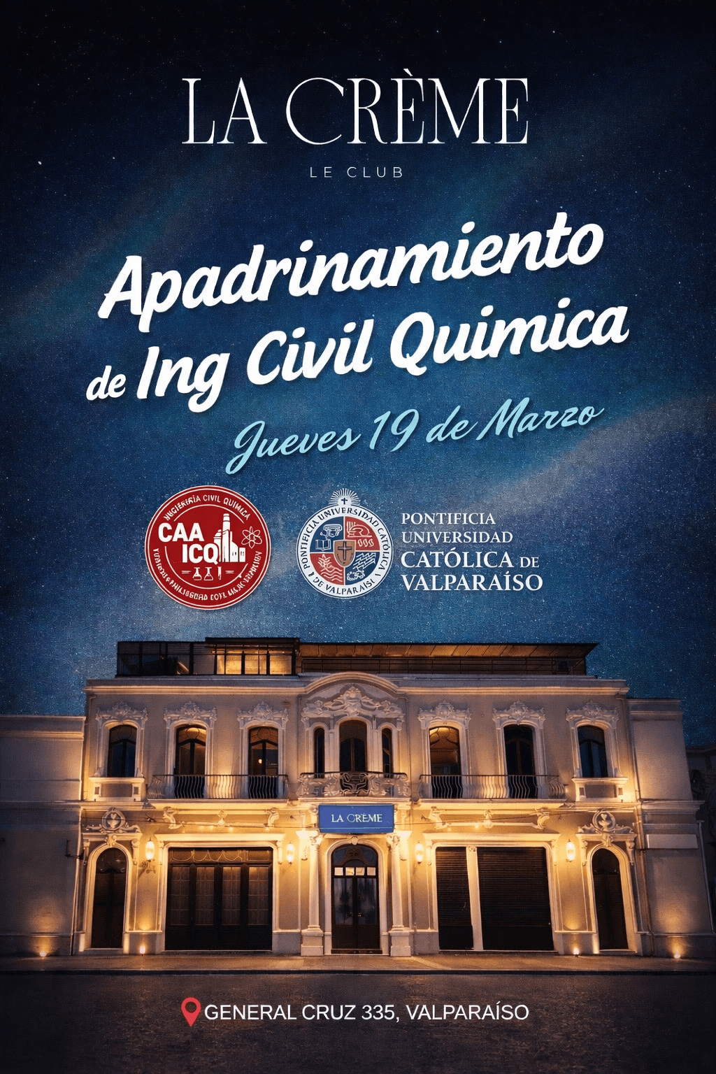APADRINAMIENTO ING CIVIL QUIMICA image}